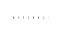 Merge sort example